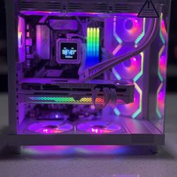 White Gaming PC