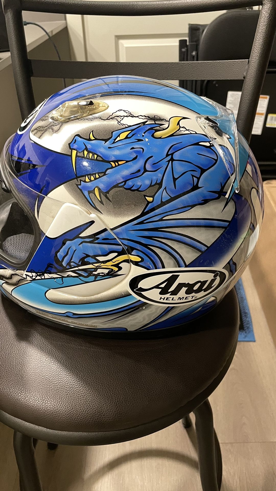 Arai Quantum F Okada Dragon Motorcycle Helmet