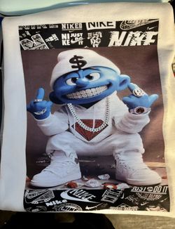 Smurf sweatshirt