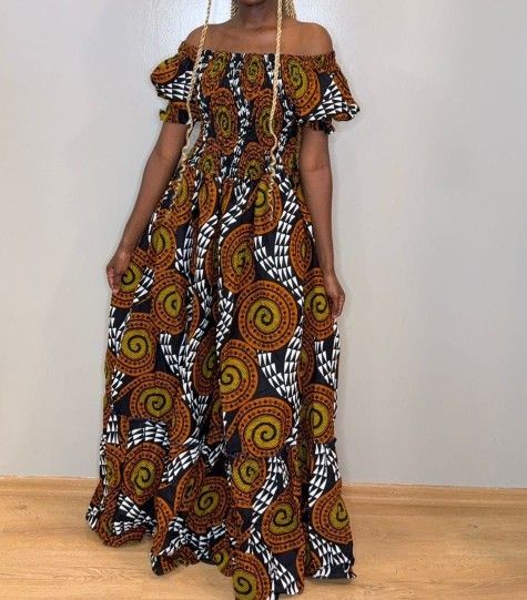 African Print Dress