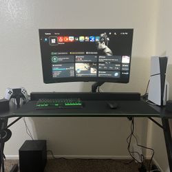 [Complete] PS5 Gaming Setup w/ Samsung 32” Odyssey Neo G8 Curved 4K Monitor