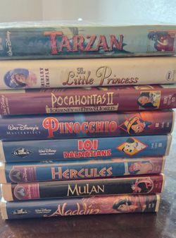 Disney VHS Tape lot