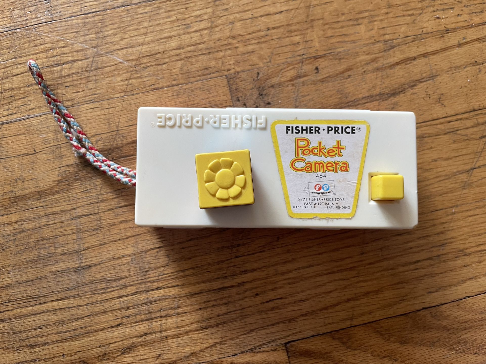 Vintage 1974 Fisher-Price Pocket Camera