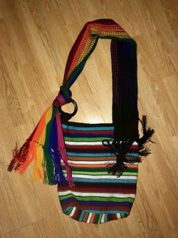 Unique colorful bag purse