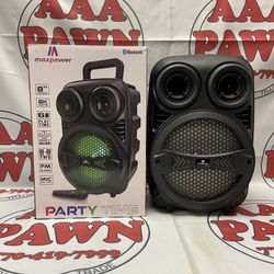 Maxpower MPD 8922 8-inch Bluetooth Party Speaker W/ Charger & Microphone 11057190