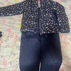 Girls Snow Suit And Boots