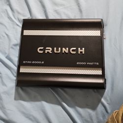 Crunch 2000watts 2 Channel Amp