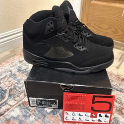 Jordan 5 Black Cats 