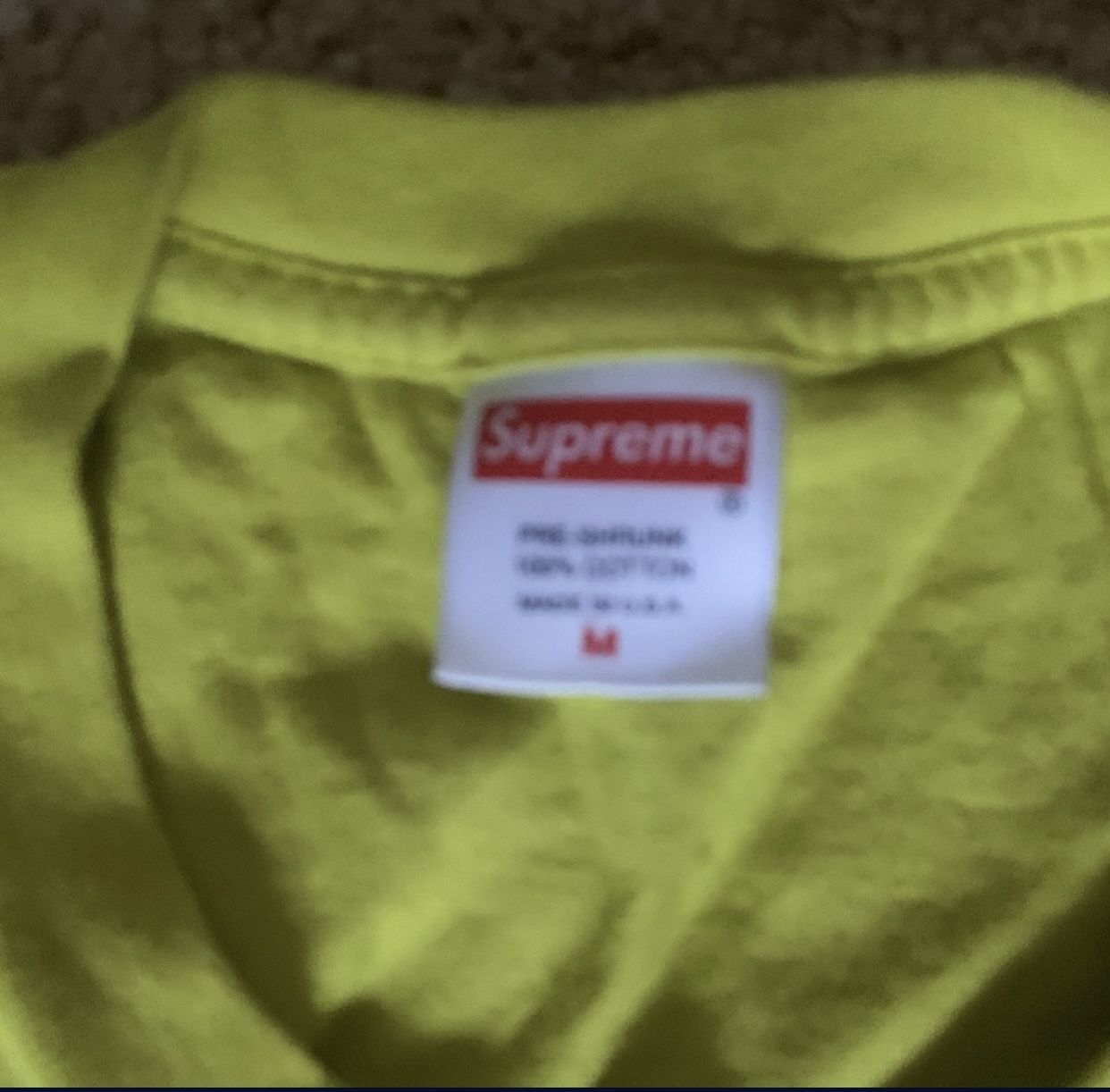 Supreme Tee Size M