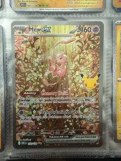Pokémon Mew ex 152/128 SIR – 30th Celebration