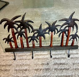 Decorative Palm Tree Wall Hooks – Tropical Style