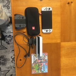 Switch Oled Dock Extra Controller 2 Games