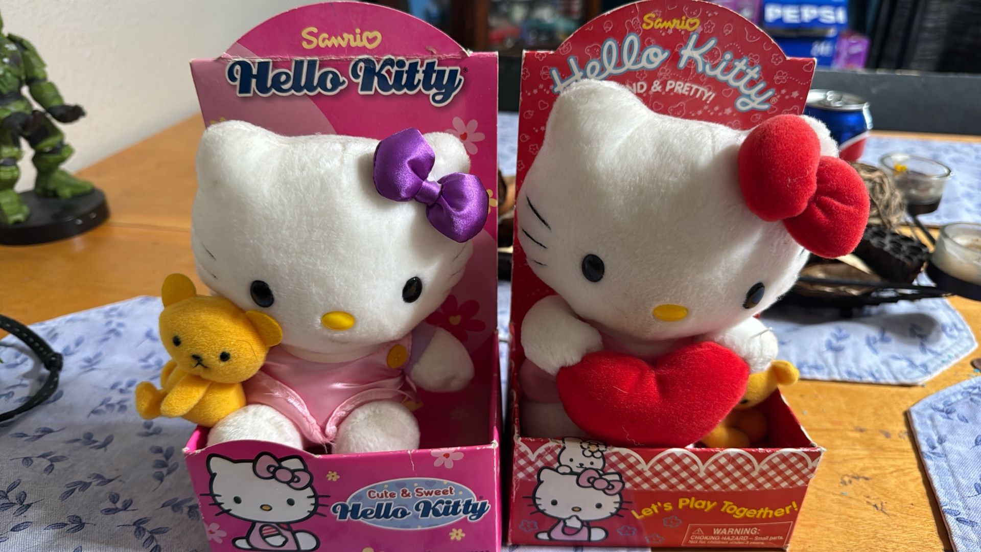 Vintage 2001 Hello Kitty Plush’s