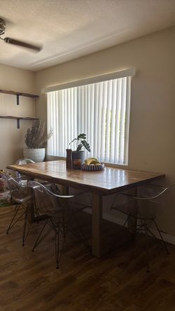 Live edge Dining Table (chairs Not Included)