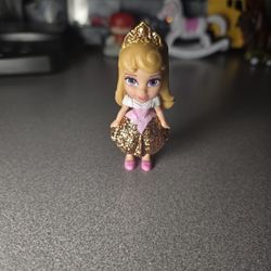 Disney Princess Mini Toddler Doll GLITTER Series AURORA Figure Sleeping Beauty