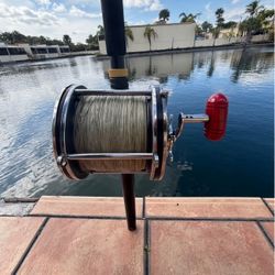 🎣 Penn Senator 12/0 Reel With Braid Line, The Ultimate Shark Reel 🦈  Reel Only, Rod Not Included