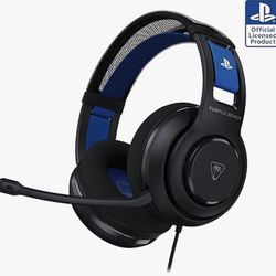 Turtle Beach PlayStation Headset 3.5mm Jack Boom Mic Black Blue White Gray