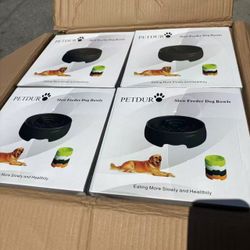 Large Slow Feeder Dog Bowl Labyrinth Interactive Slow Feeder Bowl for Dogs, Anti Swallow Healthy Eating, Stop Bloating Pet Slow Food Bowls for Medium/