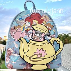 Alice In Wonderland Tea Party Backpack 