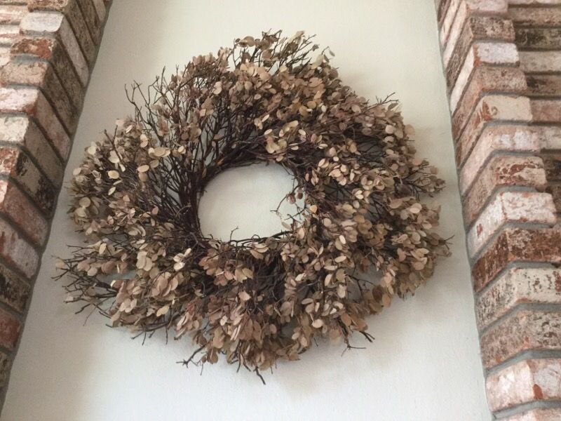 Beautiful Manzanita Wreath, Large 34 inch diameter