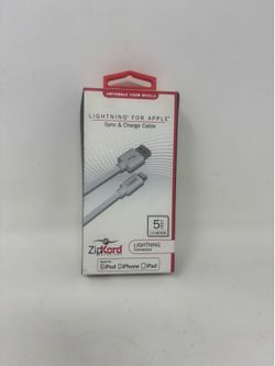 ZipKord -Lightning for Apple Charge Cable