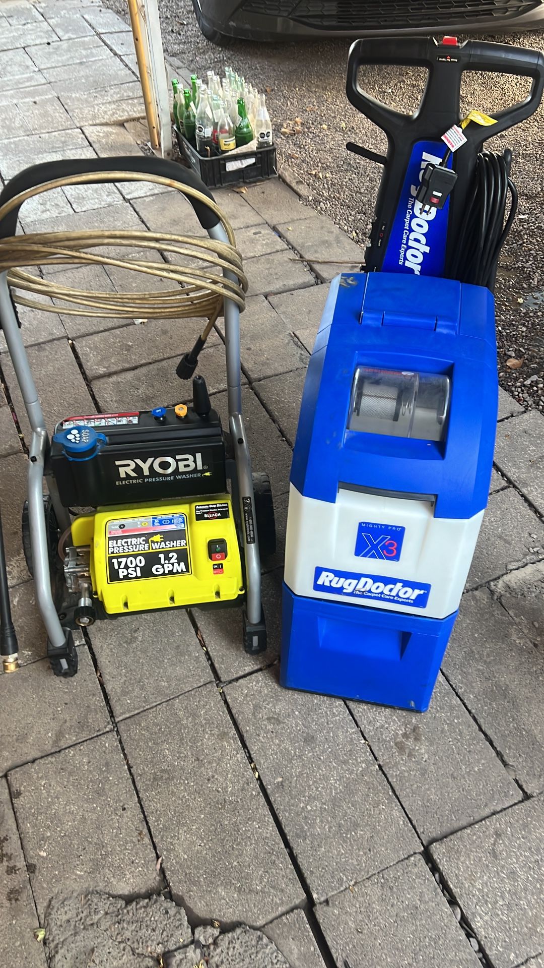 Vacuum , Power Washer, Carpet Machine