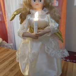 Angel Girl  Motionette / Christmas Animated Figure