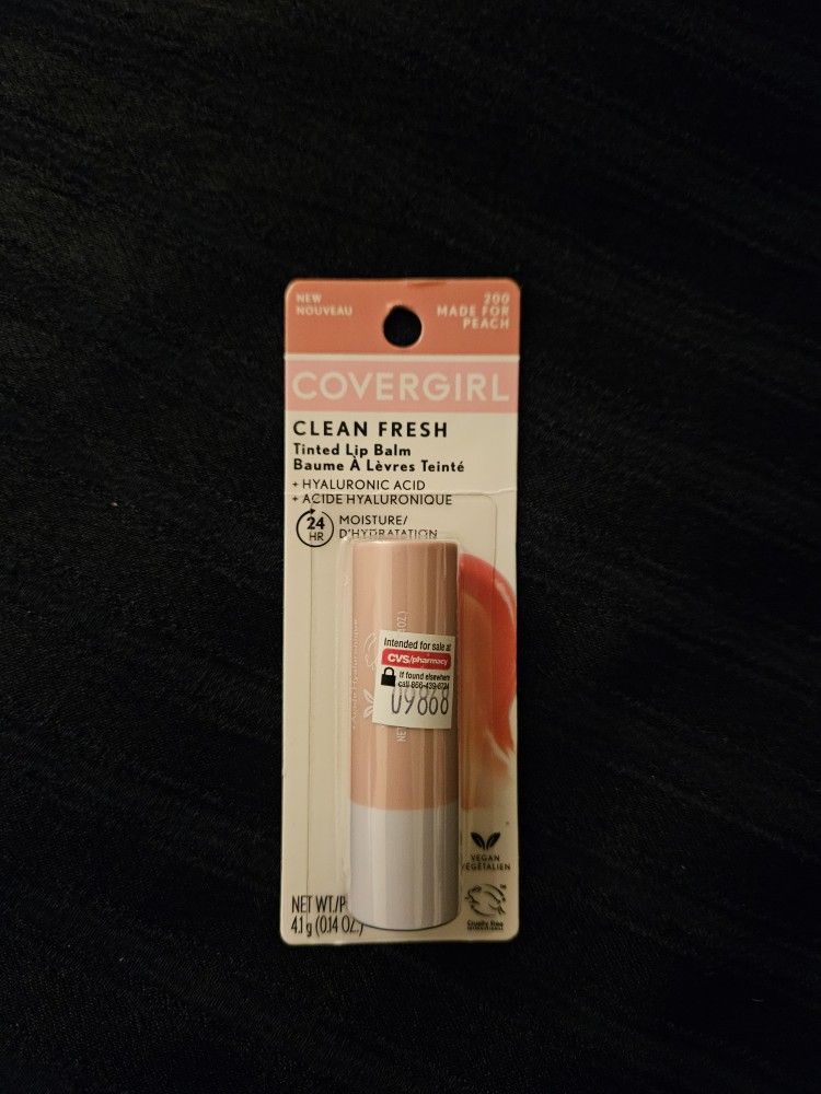 Covergirl Clean Fresh Tinted Lip Balm In "Made For Peach"