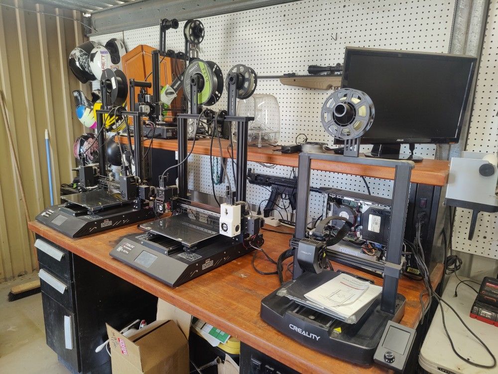 4 3d Printers