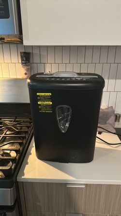 Black Paper Shredder