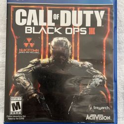 CALL OF DUTY Black OPS lll For PS4