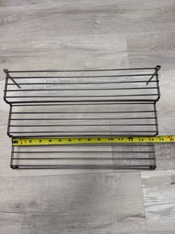 (2pcs) 3 Tier Spice Rack | Countertop & Cabinet Organizer 14.5 x 9 x 4