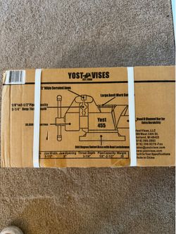 Brand new never opened 5-1/2” Jaw Width Yost Vise