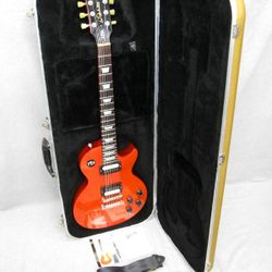 2015 Gibson Les Paul LPM 100 Electric Guitar Heritage Cherry w/ Case