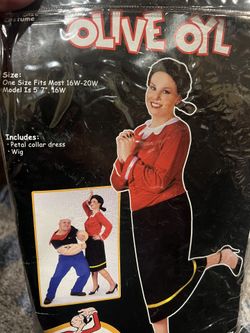 Plus Size Olive Oil Costume