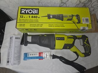 Ryobi Variable Speed Reciprocating Saw New (Price Is Firm)