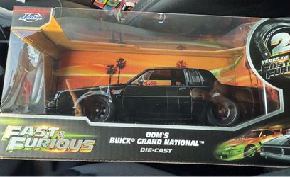 Fast & Furious Dom’s Buick Grand National 1/24 Die‑Cast Jada Toys – New in Box