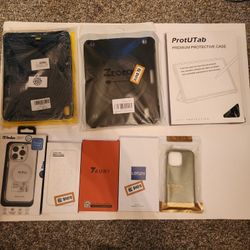 Phone/ Tablet Cases Pack Of 9