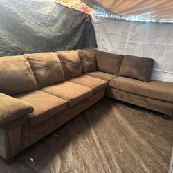 Brown Couch Good Condition Clean We Sell All The Time Delivery $40 Local