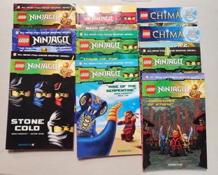 LEGO Ninjago & Chima Graphic Novel Book Lot