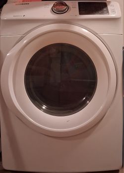 Samsung White Front-Load Electric Dryer!