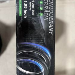 New-26 Inch Bike Tires Replacement 2-Pack 26x1.95 Bike Tire with Anti-Stab Weave