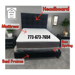 bed package - same day delivery - big headboard 