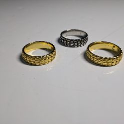 Motorcycle Rings (3) $60, New Firm, pick up San Jose CA Jum