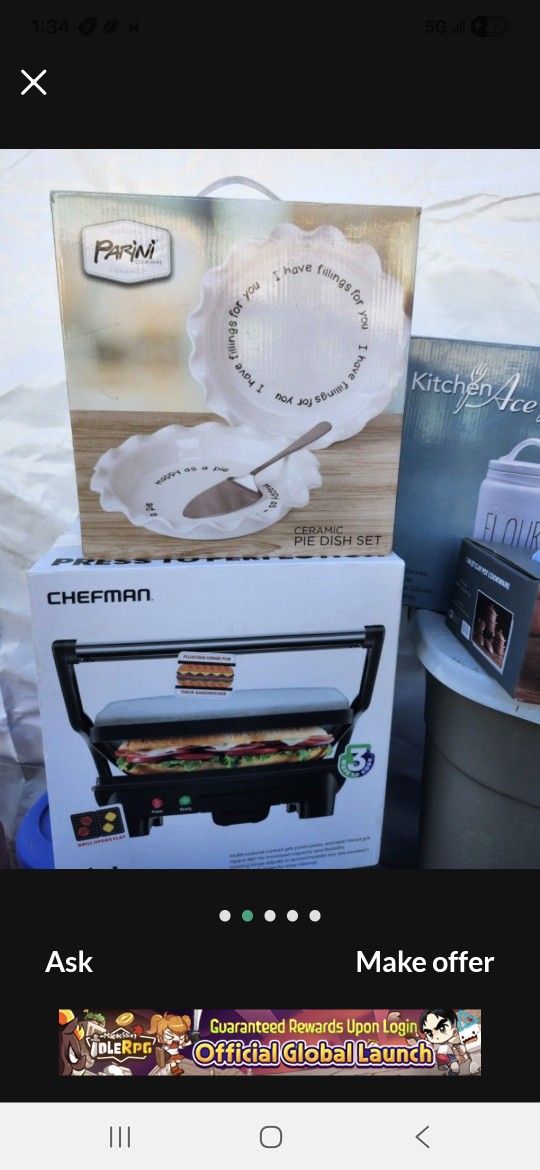 5 Kitchen Items New In Box $40 Takes All