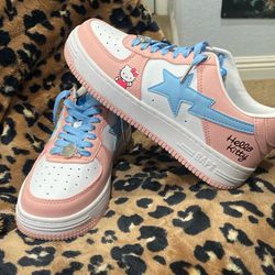 Bape x Hello Kitty collab shoes 