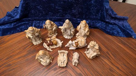 Ceramic Nativity Set