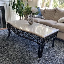 Granite Top Coffee Table