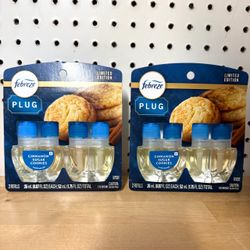 Brand New Febreze Plug Refills 2-Pack Cinnamon Sugar Cookies - $5 each