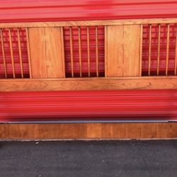 Antique Headboard - Mid Century 